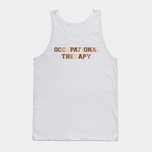 Occupational Therapy Brown Tank Top